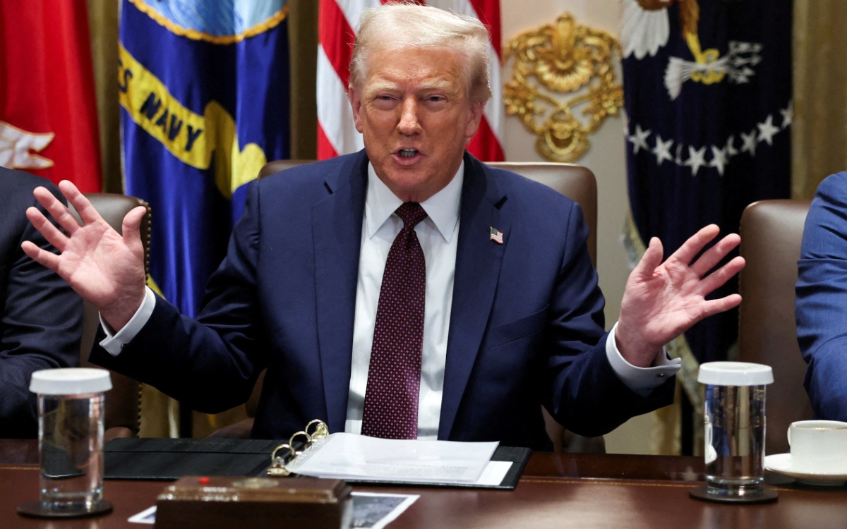Trump elogia a Claudia Sheinbaum pero acusa: “México está dirigido por los cárteles”