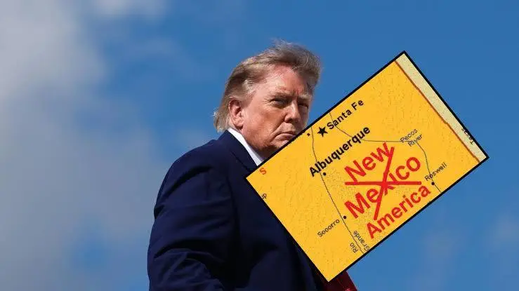 Trump vuelve a generar tensión con México tras publicar polémico mapa